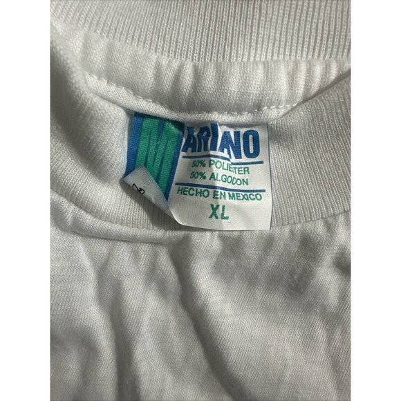 VTG Club Deportivo Guadalajara CHIVAS Double Sided Soccer T Shirt XL Rare Funny - Picture 9 of 10